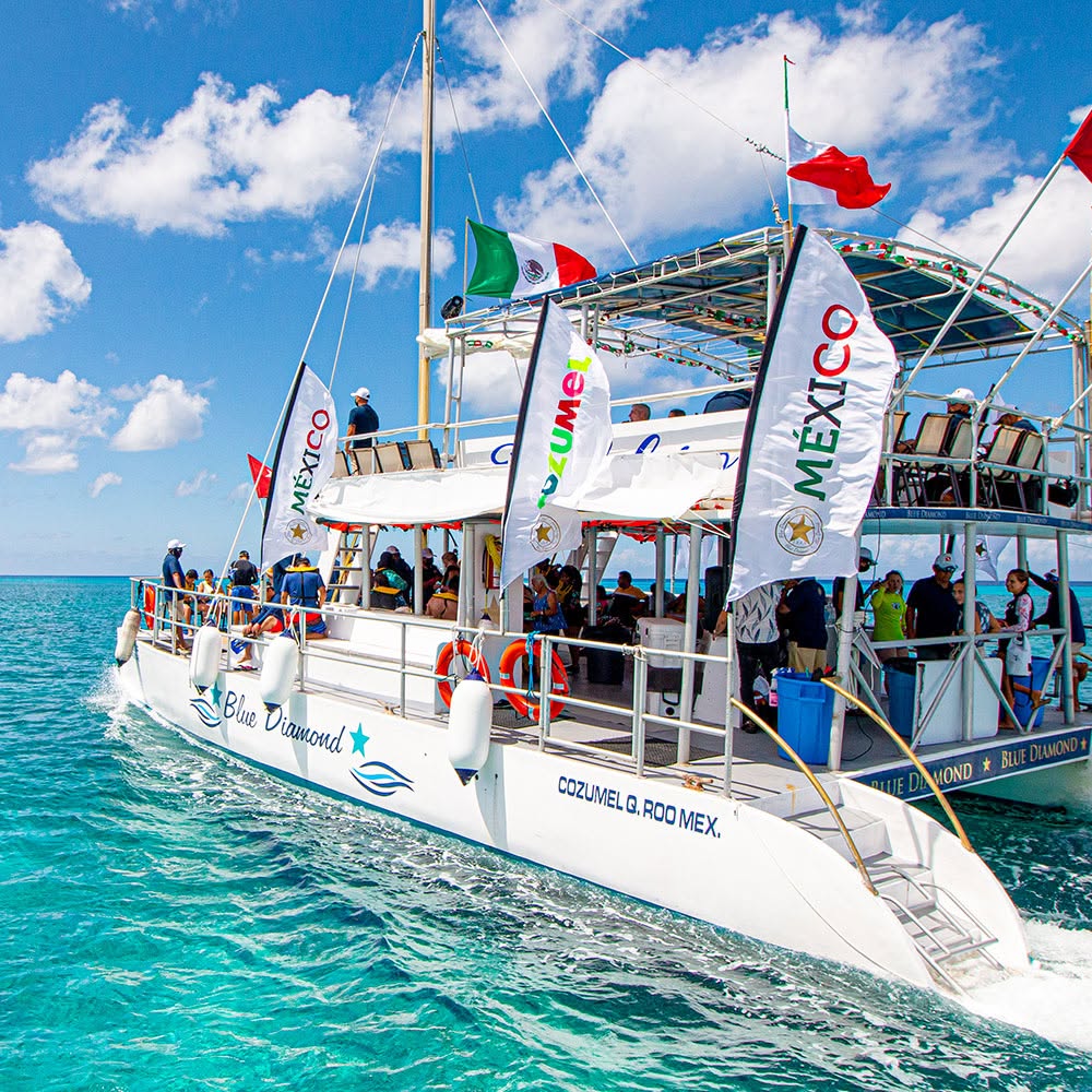 Catamarán Morning Star en Cozumel